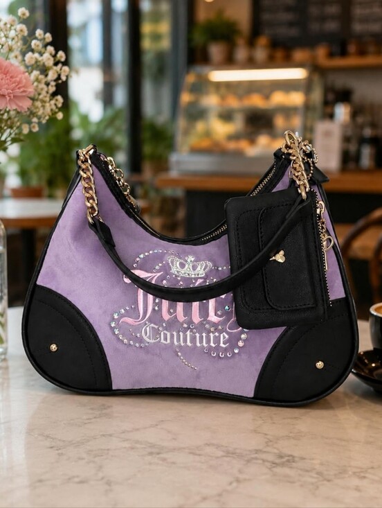 Juicy Couture Handbags - Juicy Couture Purple Dream Shoulder Bag